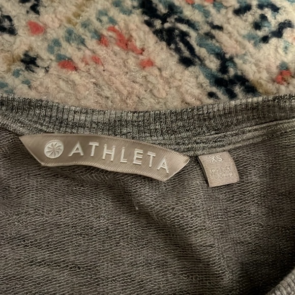 Grey Athleta Crew - Picture 2 of 2